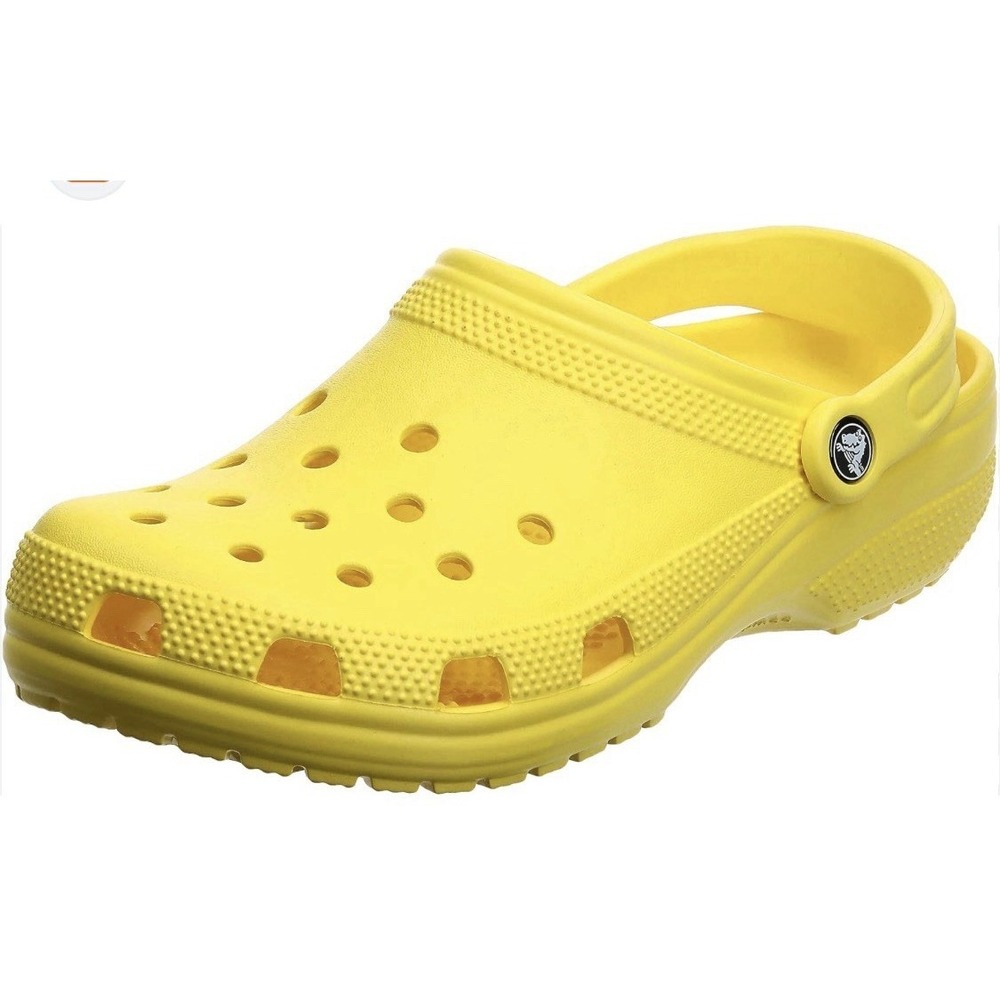 Crocs Classic Clog K Slip On Summer Shoes Size Men 5 Women 7‎ Lemon Yellow